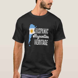 Argentinische Flagge Argentiniischer Kulturerbe Mo T-Shirt