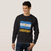 Argentinische Flagge - argentinische Flagge Sweatshirt (Vorne ganz)