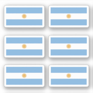 argentinische Flagge Aufkleber