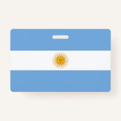 Argentinische Flagge Ausweis (Rückseite)