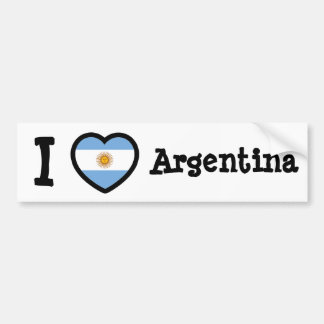 Argentinische Flagge Autoaufkleber