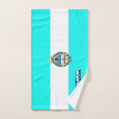 argentinische Flagge Badhandtuch Set (Handtuch)