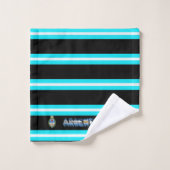 argentinische Flagge Badhandtuch Set (Waschlappen)