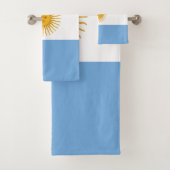 Argentinische Flagge Badhandtuch Set (Insitu)