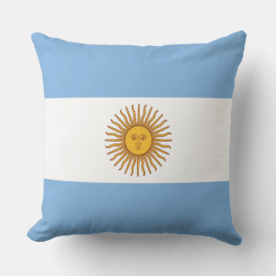 Argentinische Flagge Bandera De Argentina Kissen Für Draußen