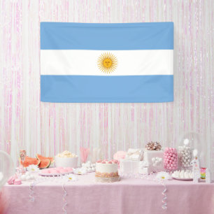 Argentinische Flagge Banner