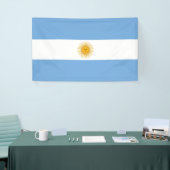 Argentinische Flagge Banner (Messeveranstaltung)