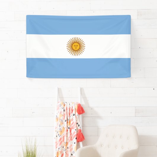 Argentinische Flagge Banner (Insitu)