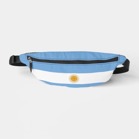 Argentinische Flagge Bauchtasche (Vorderseite)
