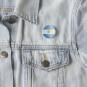 Argentinische Flagge Button (Beispiel)