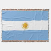 Argentinische Flagge Decke (Vorderseite)