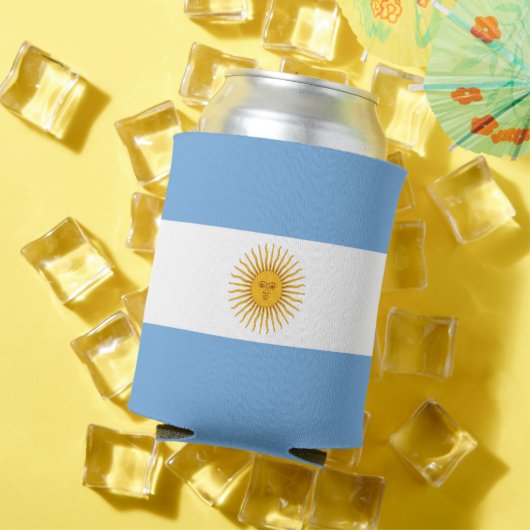 Argentinische Flagge Dosenkühler (In Situ Sommer)