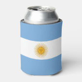 Argentinische Flagge Dosenkühler (Kanne Vorderseite)