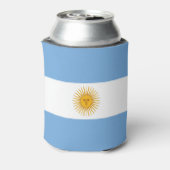 Argentinische Flagge Dosenkühler (Kanne Rückseite)