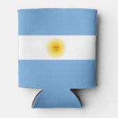 Argentinische Flagge Dosenkühler (Vorderseite)