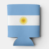 Argentinische Flagge Dosenkühler (Rückseite)