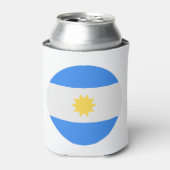 Argentinische Flagge Dosenkühler (Kanne Vorderseite)