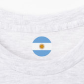 Argentinische Flagge Etiketten (Befestigt)