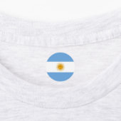 Argentinische Flagge Etiketten (Befestigt)