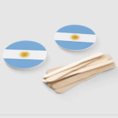 Argentinische Flagge Fächer (Non-assembled)