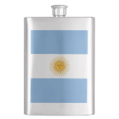 Argentinische Flagge Flachmann (Vorderseite)