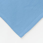 Argentinische Flagge Fleece Blanken (Ecke)