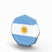 Argentinische Flagge Fotoblock (Rechts)