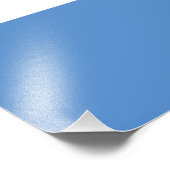 Argentinische Flagge Fotodruck (Ecke)