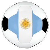 Argentinische Flagge Fußball (Gedreht)