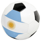 Argentinische Flagge Fußball (Dreiviertel)