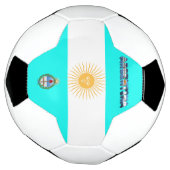 argentinische Flagge Fußball (Gedreht)