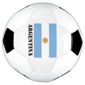 Argentinische Flagge Fußbälle Fußball Argentinisch (Gedreht)
