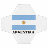Argentinische Flagge Fußbälle Fußball Argentinisch (Flach)