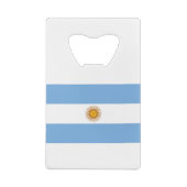 Argentinische Flagge Geldbeutel Flaschenöffner (Rückseite)