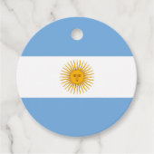 Argentinische Flagge Geschenkanhänger (Vorderseite)