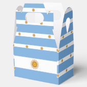 Argentinische Flagge Geschenkschachtel (Geöffnet)
