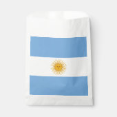 Argentinische Flagge Geschenktütchen (Vorderseite)