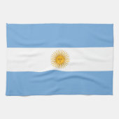 Argentinische Flagge Geschirrtuch (Horizontal)