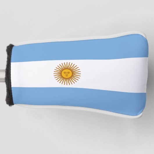 Argentinische Flagge Golf Headcover (Vorderseite)
