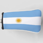 Argentinische Flagge Golf Headcover (Vorderseite)
