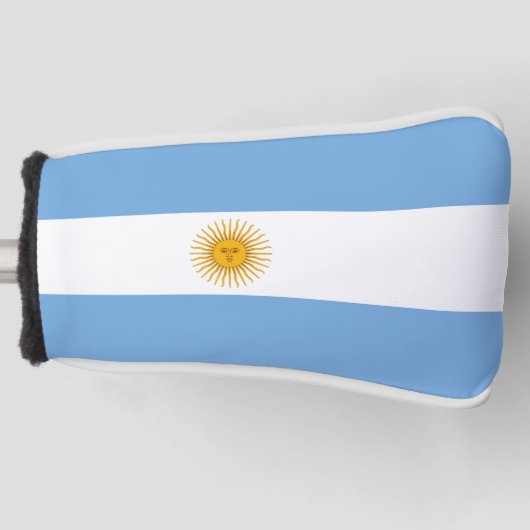 Argentinische Flagge Golf Headcover (Vorderseite)