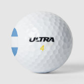 Argentinische Flagge Golfball (Logo)