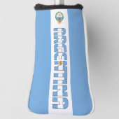 Argentinische Flagge Gorgetic Patriotic Golf Head  Headcover (Rotieren 90)