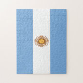Argentinische Flagge Jigsaw Puzzle (Vertikal)