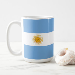 Argentinische Flagge Kaffeetasse