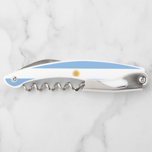 Argentinische Flagge Kellnermesser (Rückseite)