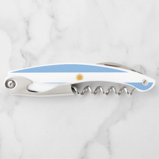 Argentinische Flagge Kellnermesser (Vorderseite)