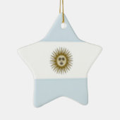 Argentinische Flagge Keramik Ornament (Rechts)