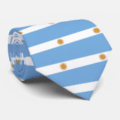 Argentinische Flagge Krawatte (Gerollt)
