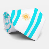 Argentinische Flagge Krawatte (Gerollt)